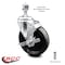 Service Caster 5 Inch Phenolic Wheel Swivel 1/2 Inch Threaded Stem Caster with Brake SCC SCC-TS20S514-PHS-TLB-121315 - alternate 3